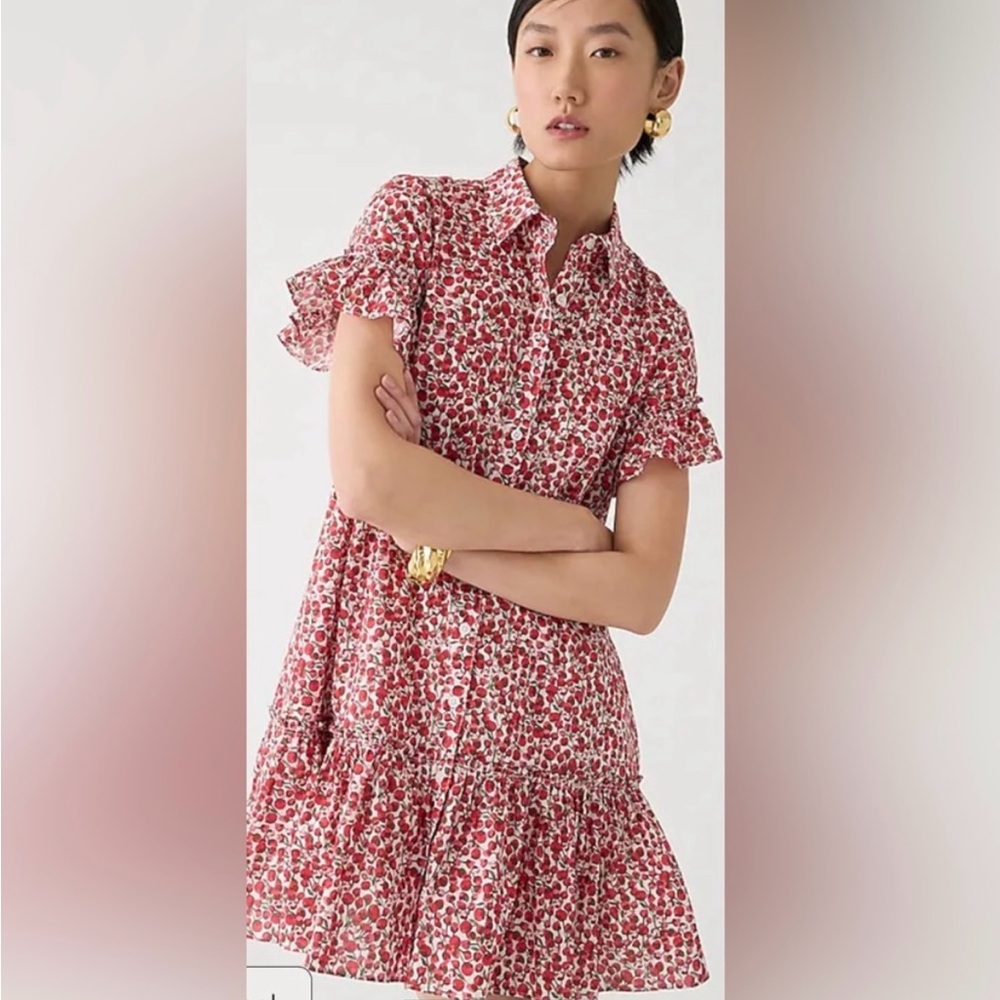 J. Crew Liberty Print Amelia Dress